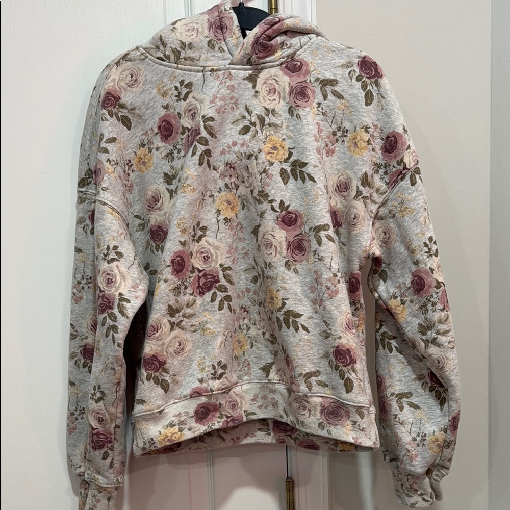 Abercrombie & Fitch Floral Hoodie